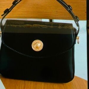 New faux leather crossbody